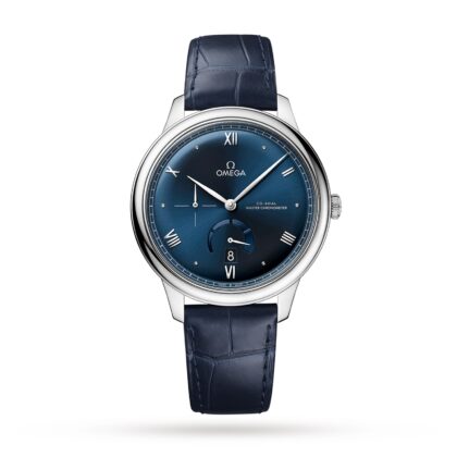 OMEGA DE VILLE PRESTIGE CO AXIAL MASTER CHRONOMETER POWER RESERVE 41MM MENS WATCH BLUE O43413412103002