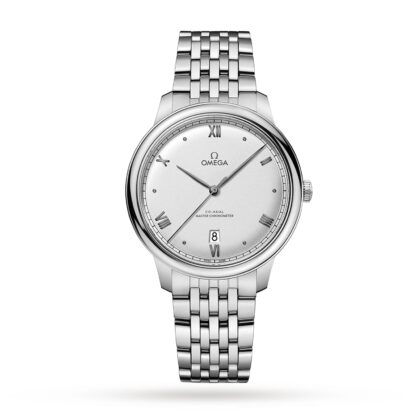 OMEGA DE VILLE PRESTIGE CO AXIAL MASTER CHRONOMETER 40MM MENS WATCH SILVER O43410402002001