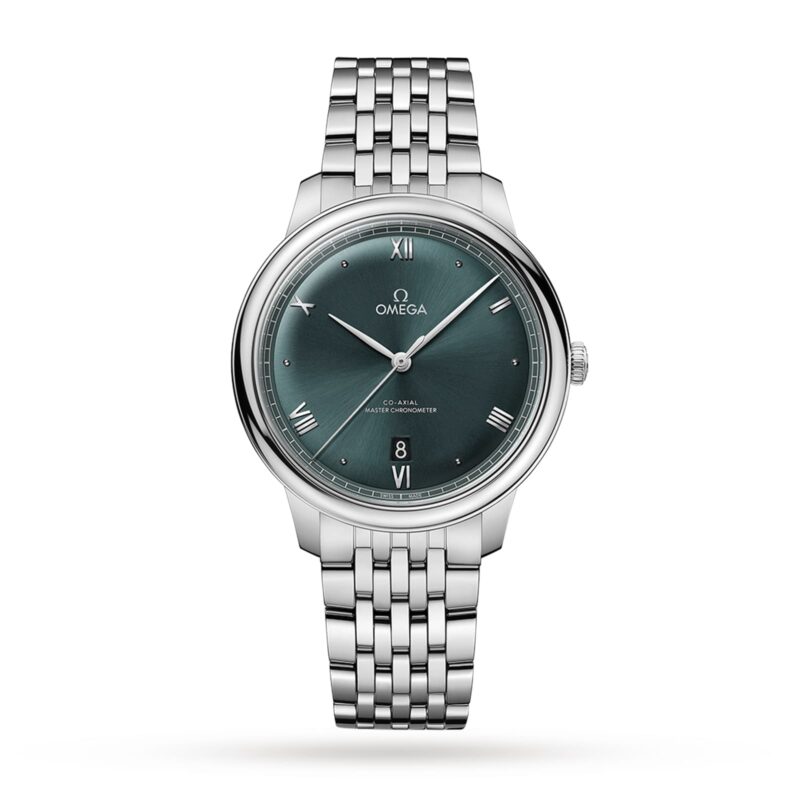 OMEGA DE VILLE PRESTIGE CO AXIAL MASTER CHRONOMETER 40MM MENS WATCH GREEN O43410402010001