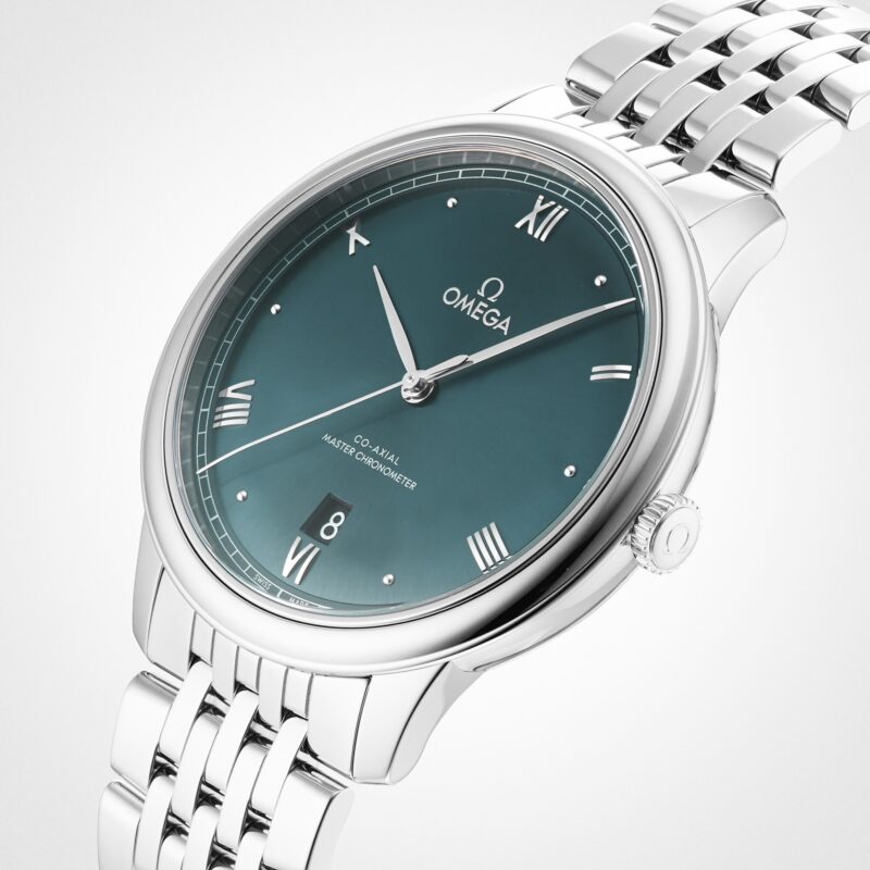 OMEGA DE VILLE PRESTIGE CO AXIAL MASTER CHRONOMETER 40MM MENS WATCH GREEN O43410402010001 - Image 6