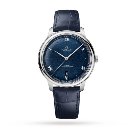 OMEGA DE VILLE PRESTIGE CO AXIAL MASTER CHRONOMETER 40MM MENS WATCH BLUE O43413402003001