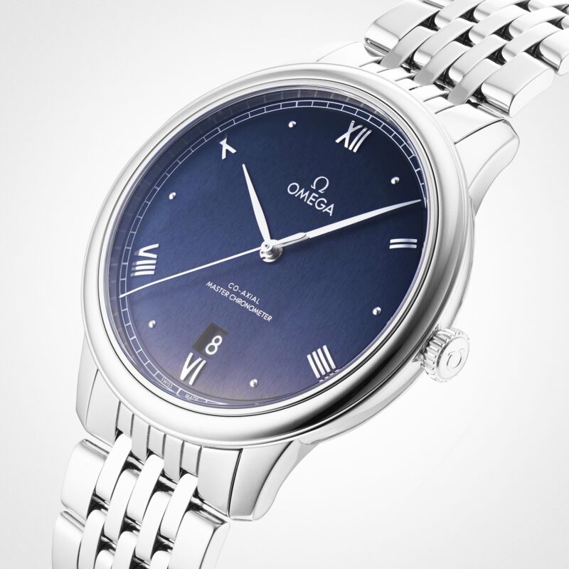 OMEGA DE VILLE PRESTIGE CO AXIAL MASTER CHRONOMETER 40MM MENS WATCH BLUE O43410402003001 - Image 6