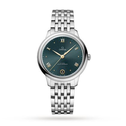 OMEGA DE VILLE PRESTIGE CO AXIAL MASTER CHRONOMETER 34MM LADIES WATCH BLUE O43410342010001