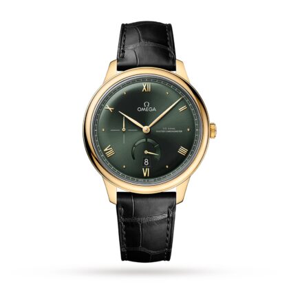 OMEGA DE VILLE PRESTIGE CO AXIAL CHRONOMETER POWER RESERVE 41MM MENS WATCH GREEN O43453412110001