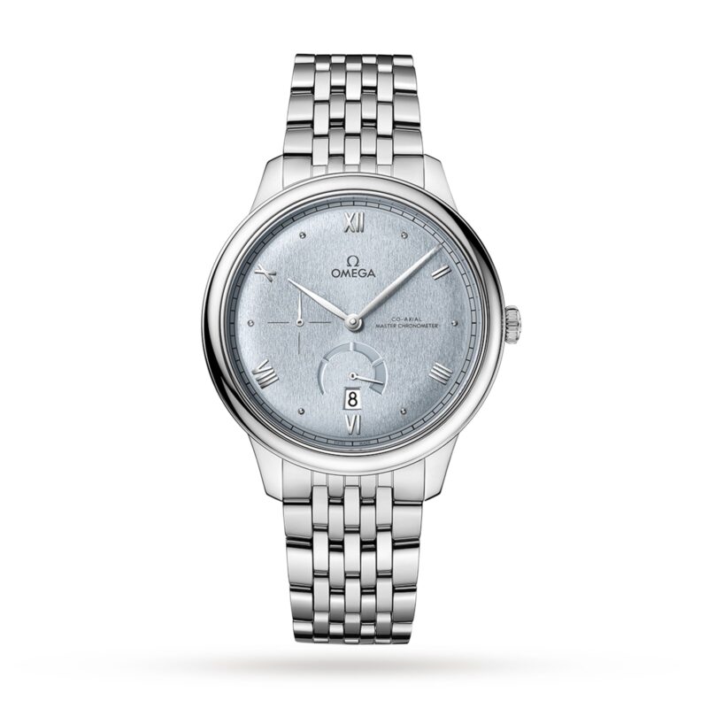 OMEGA DE VILLE PRESTIGE CO AXIAL CHRONOMETER POWER RESERVE 41MM MENS WATCH BLUE O43410412103001