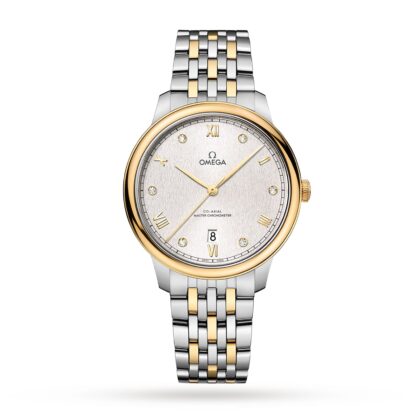 OMEGA DE VILLE PRESTIGE CO AXIAL CHRONOMETER 40MM MENS WATCH SILVER O43420402052001