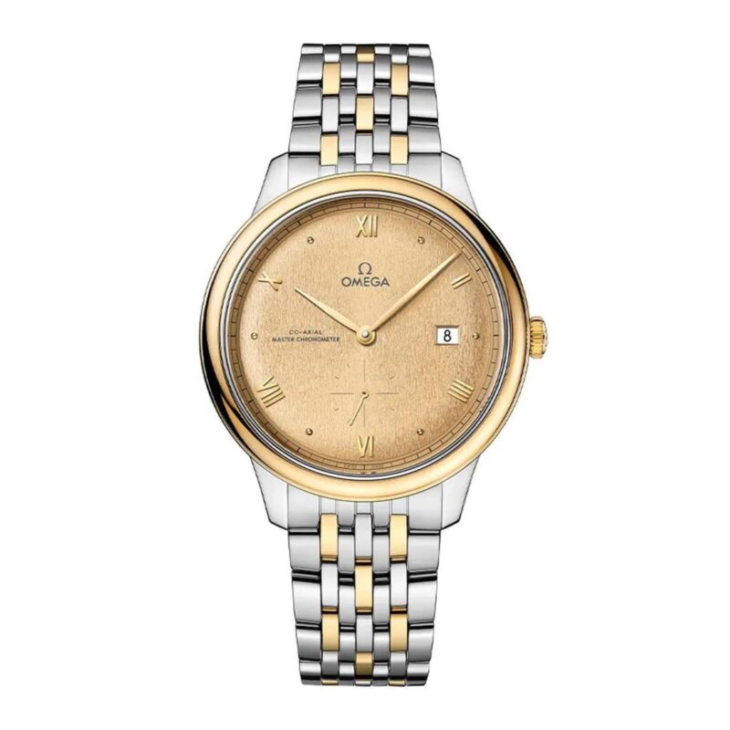 OMEGA DE VILLE PRESTIGE 41MM MENS WATCH YELLOW GOLD O43420412008001