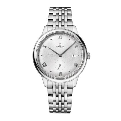 OMEGA DE VILLE PRESTIGE 41MM MENS WATCH SILVER O43410412002001