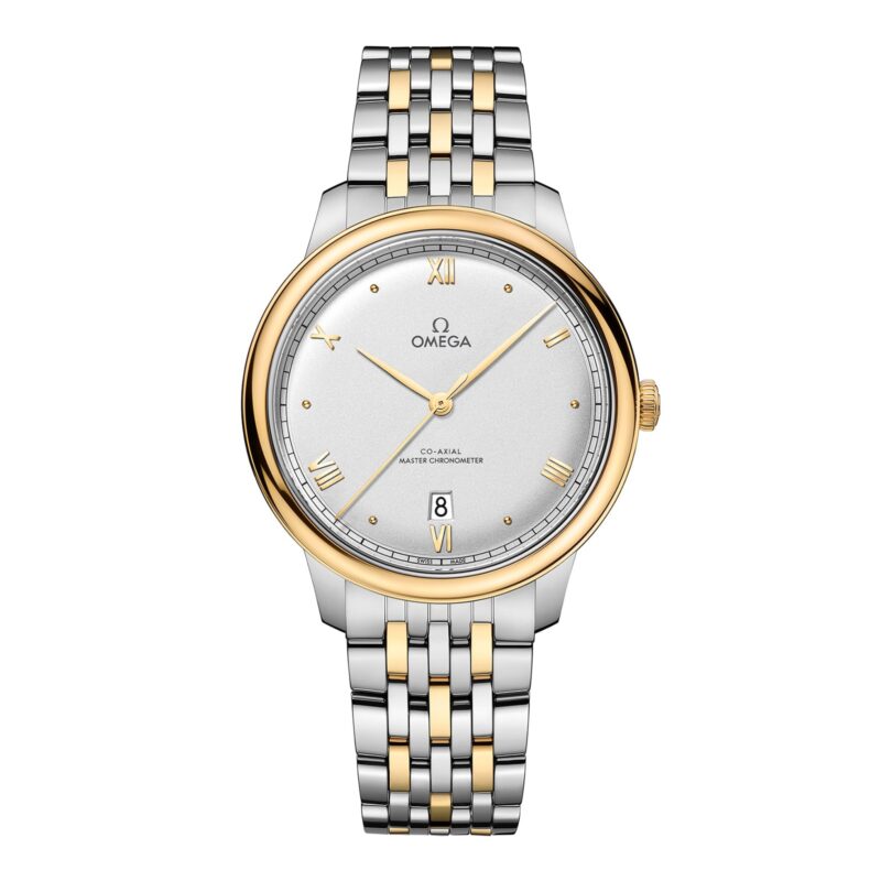 OMEGA DE VILLE PRESTIGE 40MM MENS WATCH SILVER O43420402002002