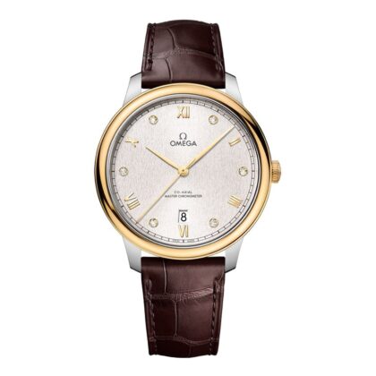OMEGA DE VILLE PRESTIGE 40MM MENS WATCH SILVER O43423402052001