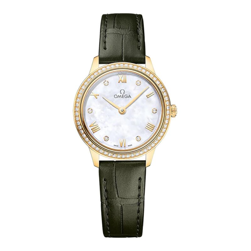OMEGA DE VILLE PRESTIGE 27.5MM LADIES WATCH MOTHER OF PEARL O43458286055002
