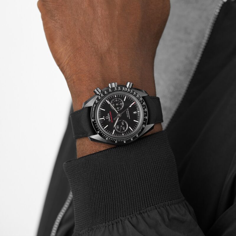 OMEGA DARK SIDE OF THE MOON MENS 44.25MM CERAMIC WATCH O31192445101007 - Image 7