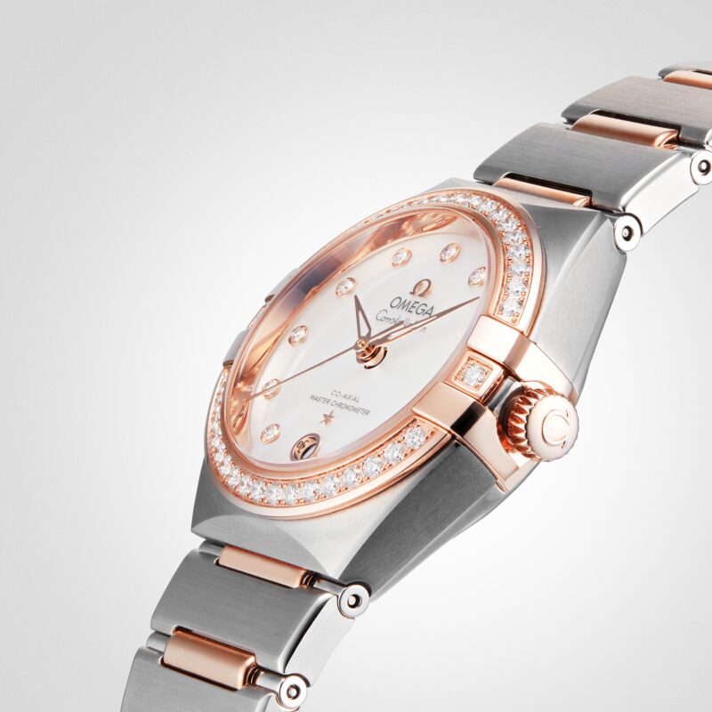 OMEGA CONSTELLATION MANHATTAN CO AXIAL 29MM LADIES WATCH O13125292055001 - Image 6