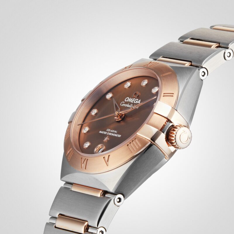 OMEGA CONSTELLATION MANHATTAN CO AXIAL 29MM LADIES WATCH O13120292063001 - Image 6