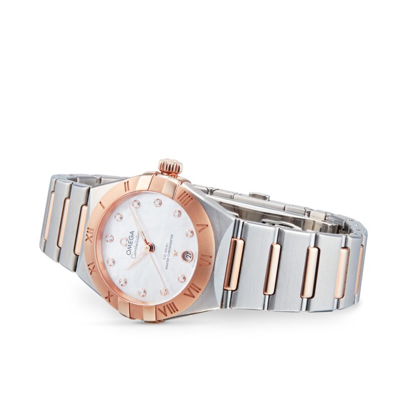 OMEGA CONSTELLATION MANHATTAN CO AXIAL 29MM LADIES WATCH O13120292055001 - Image 2