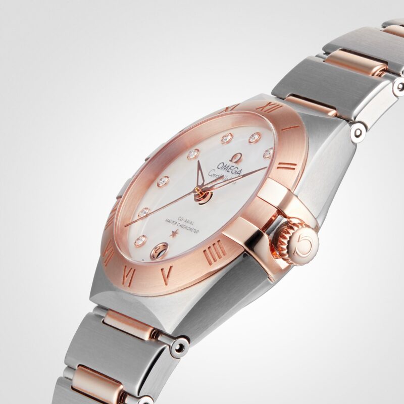 OMEGA CONSTELLATION MANHATTAN CO AXIAL 29MM LADIES WATCH O13120292055001 - Image 6