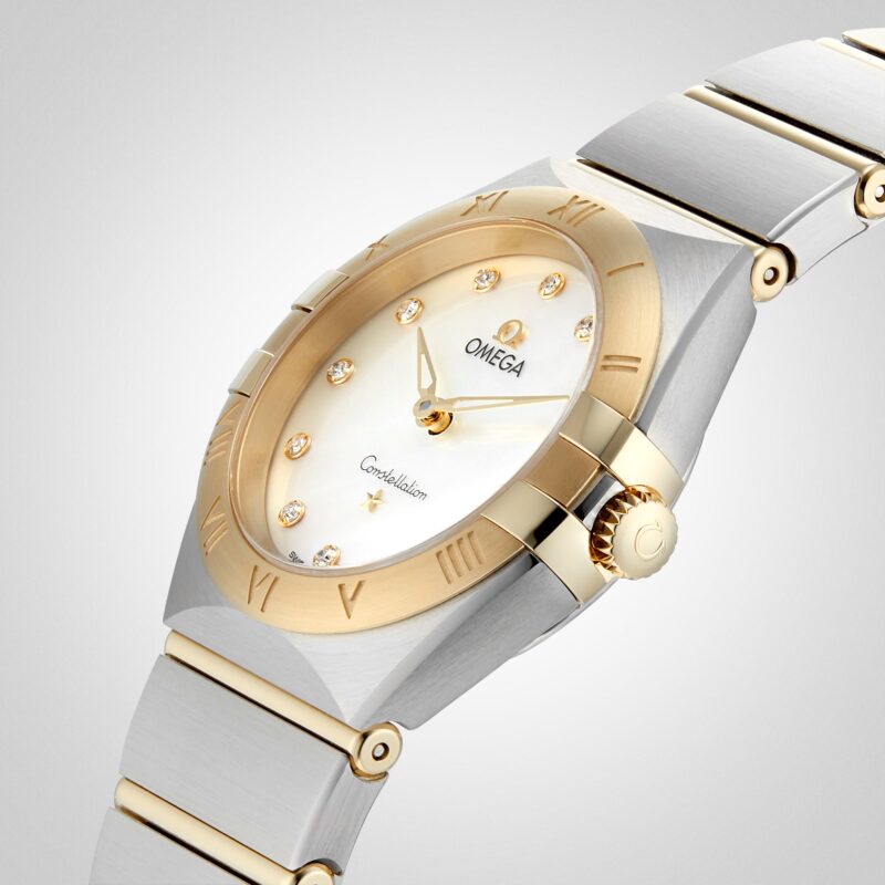 OMEGA CONSTELLATION MANHATTAN 28MM LADIES WATCH O13120286055002 - Image 6