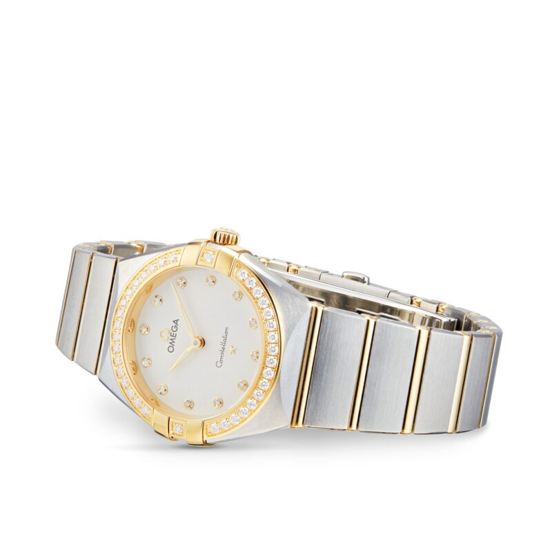 OMEGA CONSTELLATION MANHATTAN 28MM LADIES WATCH O13125286052002 - Image 2