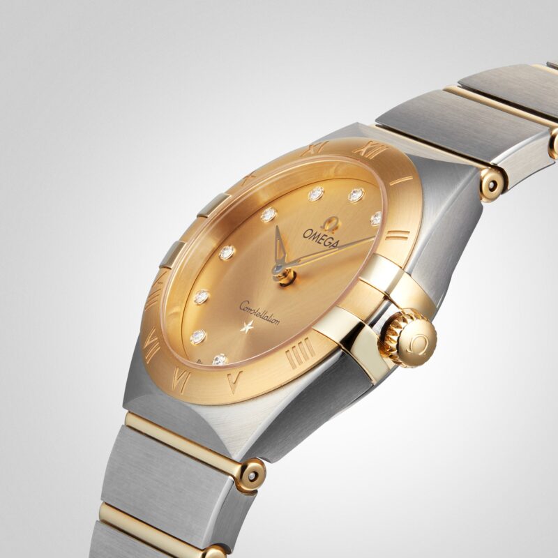 OMEGA CONSTELLATION MANHATTAN 28MM LADIES WATCH O13120286058001 - Image 5