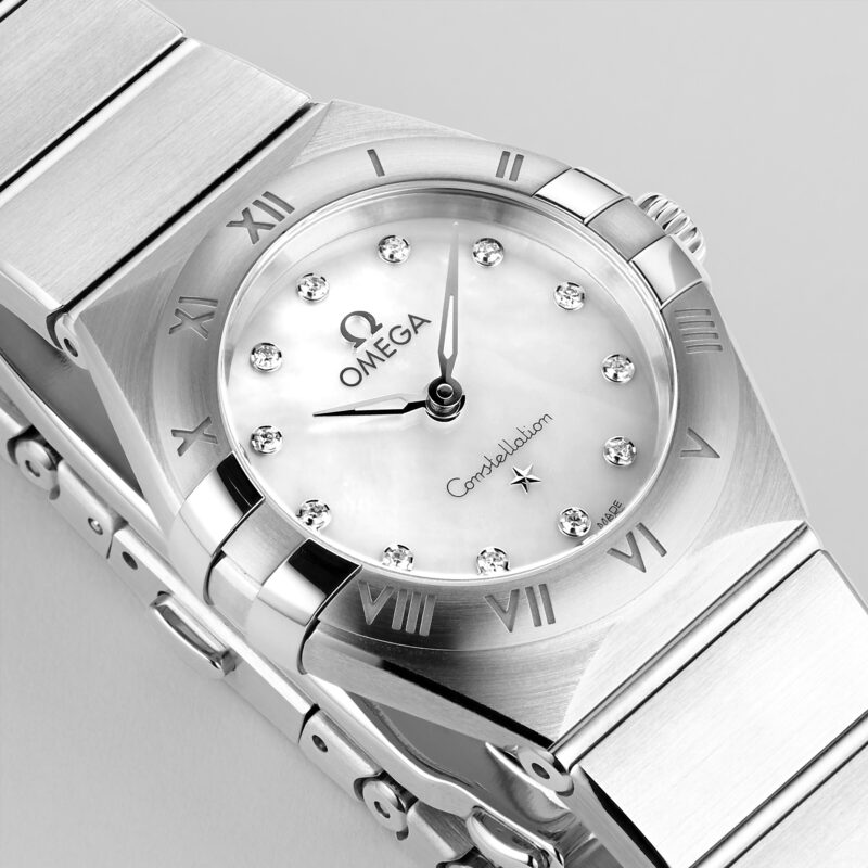 OMEGA CONSTELLATION MANHATTAN 28MM LADIES WATCH O13110286055001 - Image 7