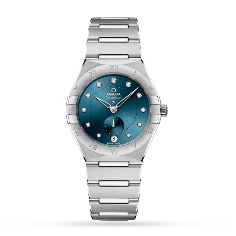 OMEGA CONSTELLATION CO AXIAL MASTER CHRONOMETER SMALL SECONDS 34MM LADIES WATCH O13110342053001