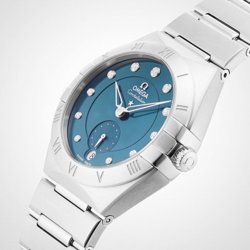 OMEGA CONSTELLATION CO AXIAL MASTER CHRONOMETER SMALL SECONDS 34MM LADIES WATCH O13110342053001 - Image 7