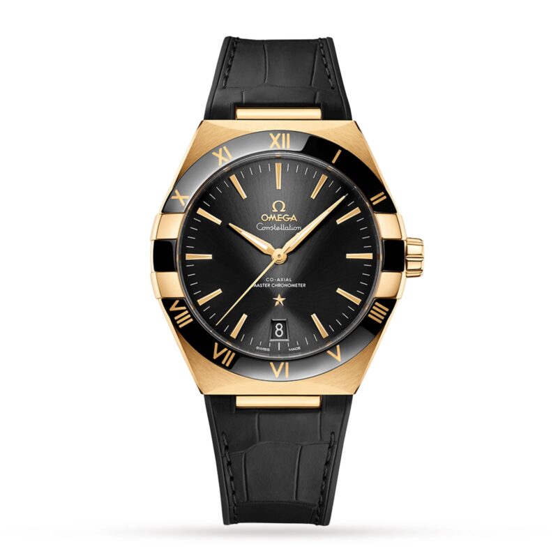 OMEGA CONSTELLATION CO AXIAL MASTER CHRONOMETER 41MM MENS WATCH YELLOW GOLD O13163412101001