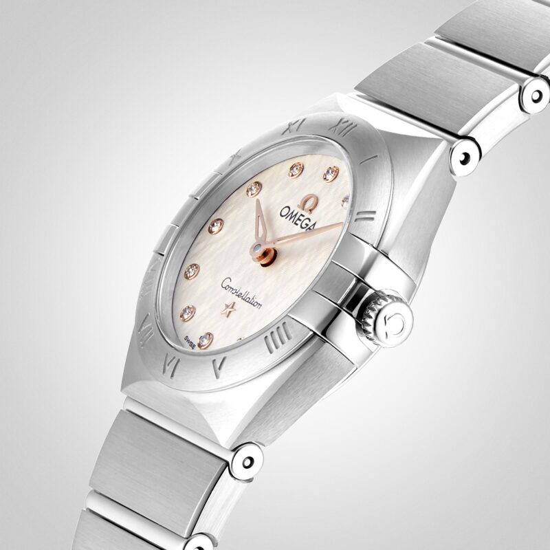 OMEGA CONSTELLATION MANHATTAN 25MM LADIES WATCH O13110256052001 - Image 5