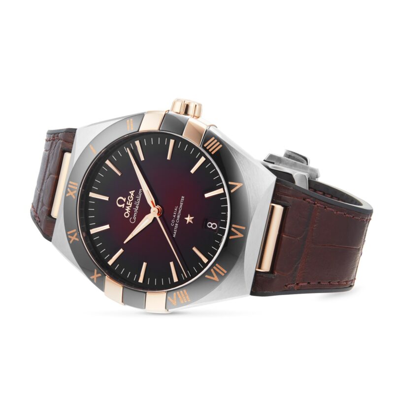 OMEGA CONSTELLATION CO AXIAL MASTER CHRONOMETER 41MM MENS WATCH RED O13123412111001 - Image 3