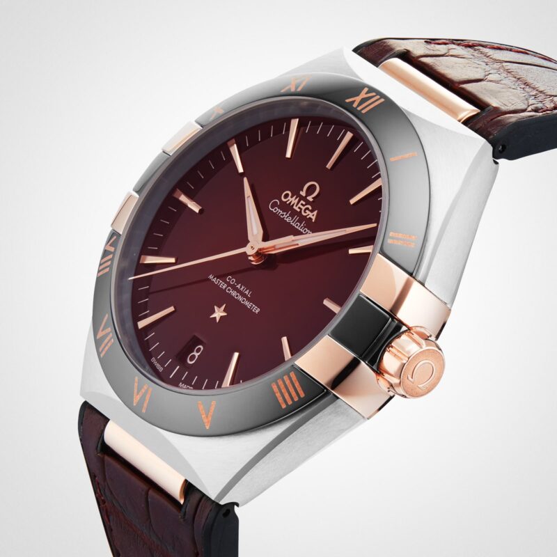OMEGA CONSTELLATION CO AXIAL MASTER CHRONOMETER 41MM MENS WATCH RED O13123412111001 - Image 6