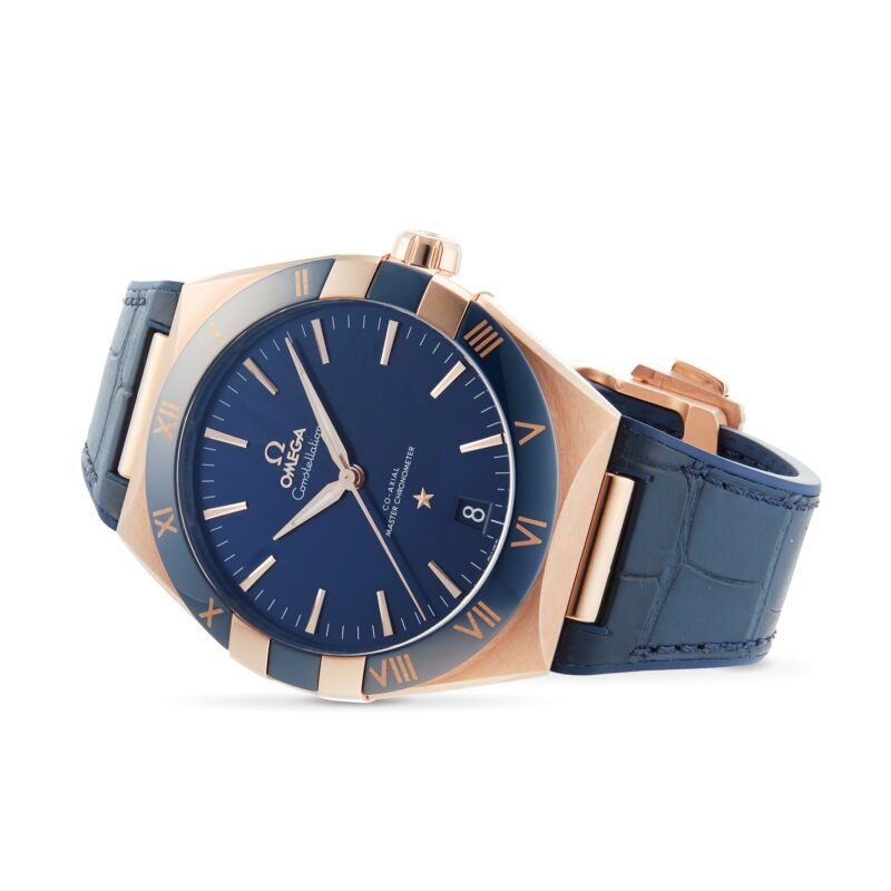 OMEGA CONSTELLATION CO AXIAL MASTER CHRONOMETER 41MM MENS WATCH ROSE GOLD O13163412103001 - Image 4