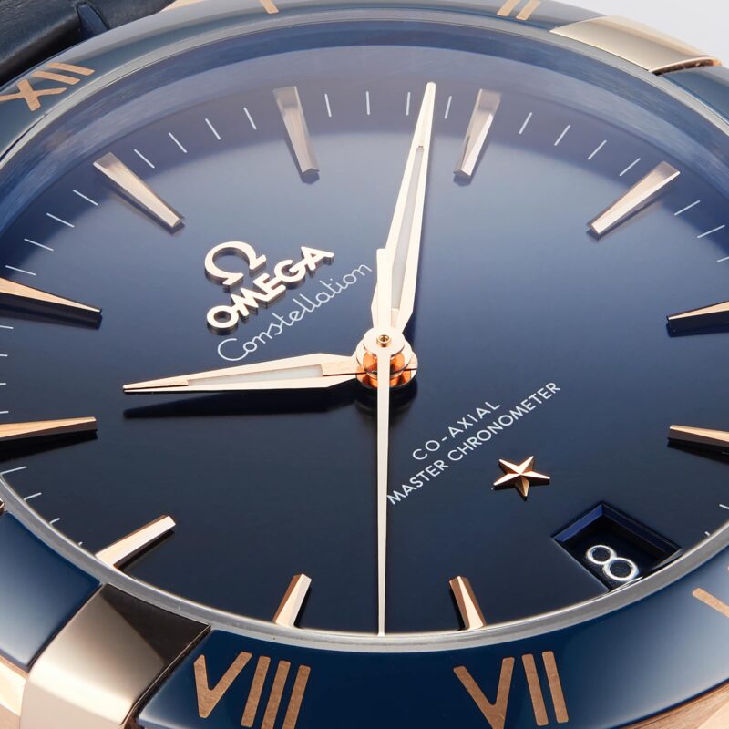 OMEGA CONSTELLATION CO AXIAL MASTER CHRONOMETER 41MM MENS WATCH ROSE GOLD O13163412103001 - Image 8