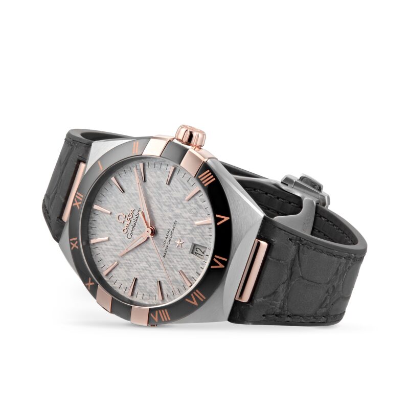 OMEGA CONSTELLATION CO AXIAL MASTER CHRONOMETER 41MM MENS WATCH GREY O13123412106001 - Image 2