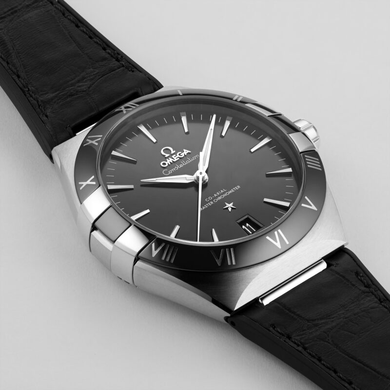 OMEGA CONSTELLATION CO AXIAL MASTER CHRONOMETER 41MM MENS WATCH BLACK O13133412101001 - Image 6