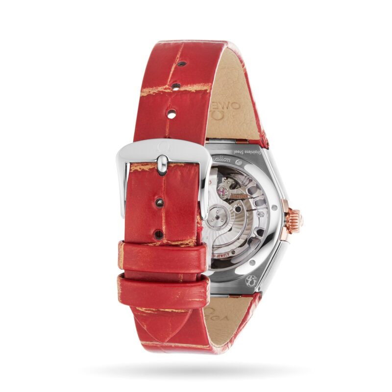 OMEGA CONSTELLATION CO AXIAL MASTER CHRONOMETER 29MM LADIES WATCH RED O13128292099002 - Image 4