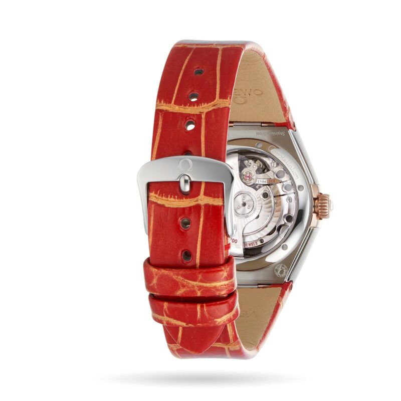 OMEGA CONSTELLATION CO AXIAL MASTER CHRONOMETER 29MM LADIES WATCH RED O13123292099002 - Image 4