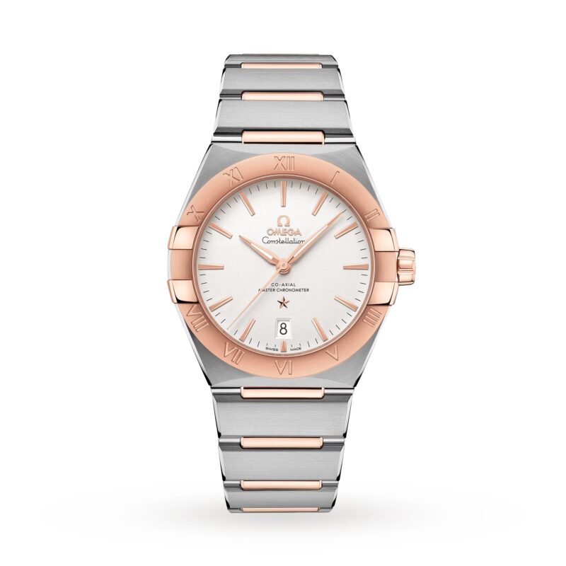 OMEGA CONSTELLATION CO AXIAL MASTER CHRONOMETER 39MM MENS WATCH WHITE O13120392002001