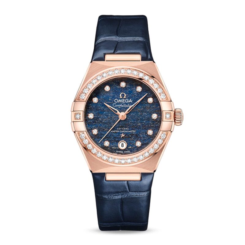 OMEGA CONSTELLATION CO AXIAL MASTER CHRONOMETER 29MM LADIES WATCH BLUE O13158292099006