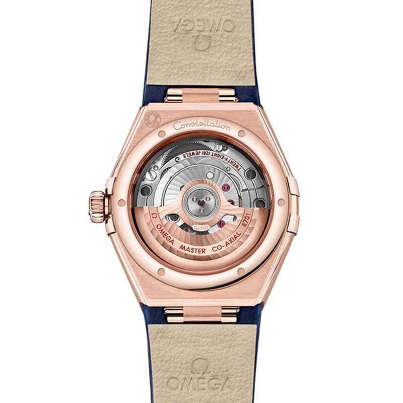 OMEGA CONSTELLATION CO AXIAL MASTER CHRONOMETER 29MM LADIES WATCH BLUE O13153292099001 - Image 2