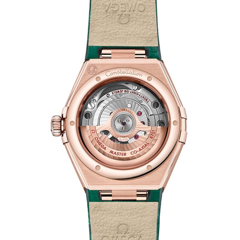 OMEGA CONSTELLATION CO AXIAL MASTER CHRONOMETER 29MM LADIES WATCH GREEN O13158292099004 - Image 2