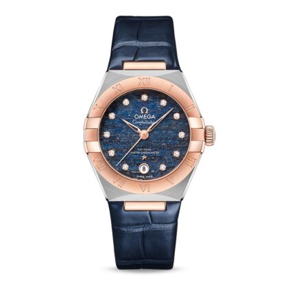 OMEGA CONSTELLATION CO AXIAL MASTER CHRONOMETER 29MM LADIES WATCH BLUE O13123292099003