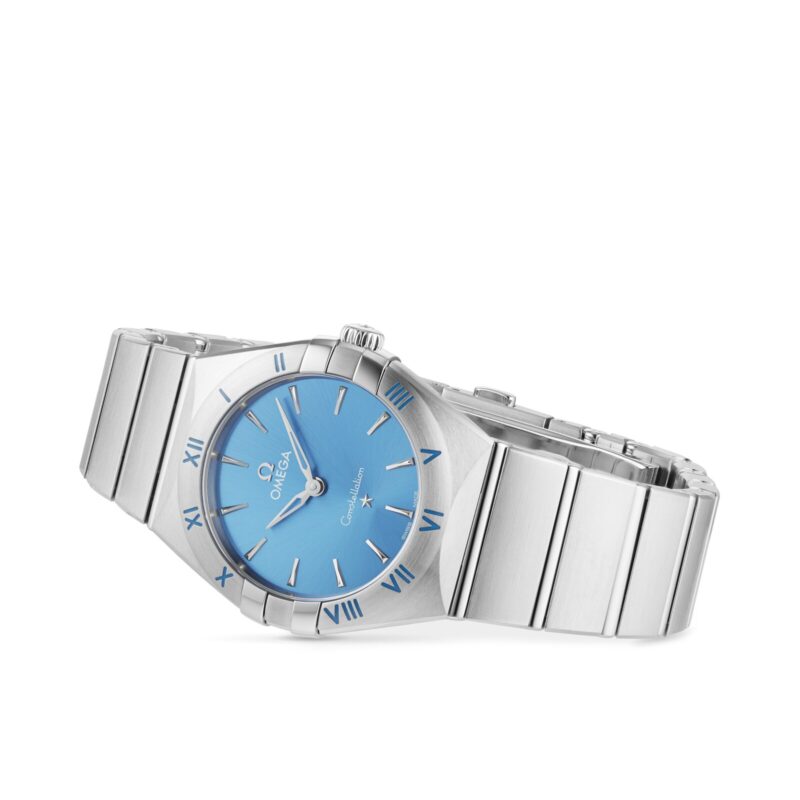 OMEGA CONSTELLATION CO AXIAL 28MM LADIES WATCH BLUE O13110286003001 - Image 4
