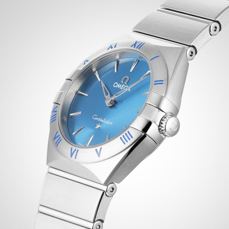 OMEGA CONSTELLATION CO AXIAL 28MM LADIES WATCH BLUE O13110286003001 - Image 7