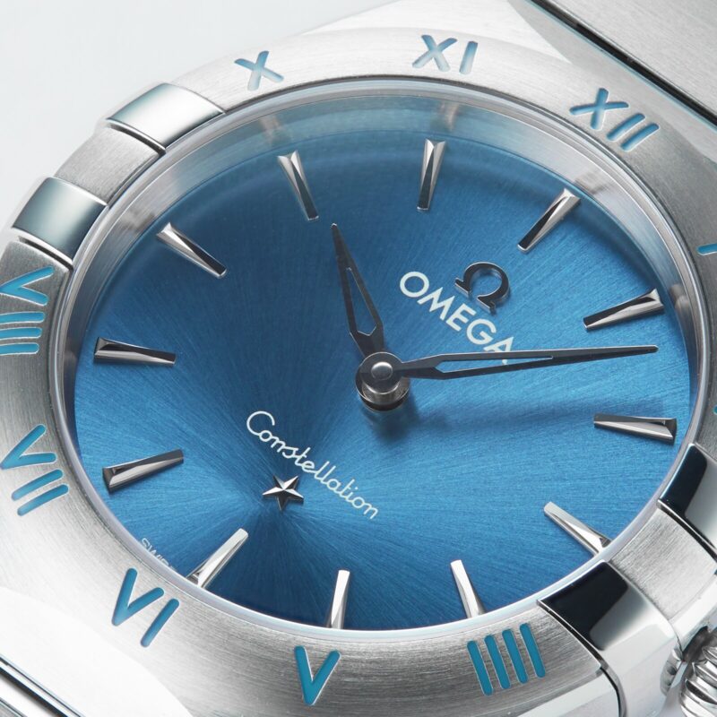 OMEGA CONSTELLATION CO AXIAL 28MM LADIES WATCH BLUE O13110286003001 - Image 8