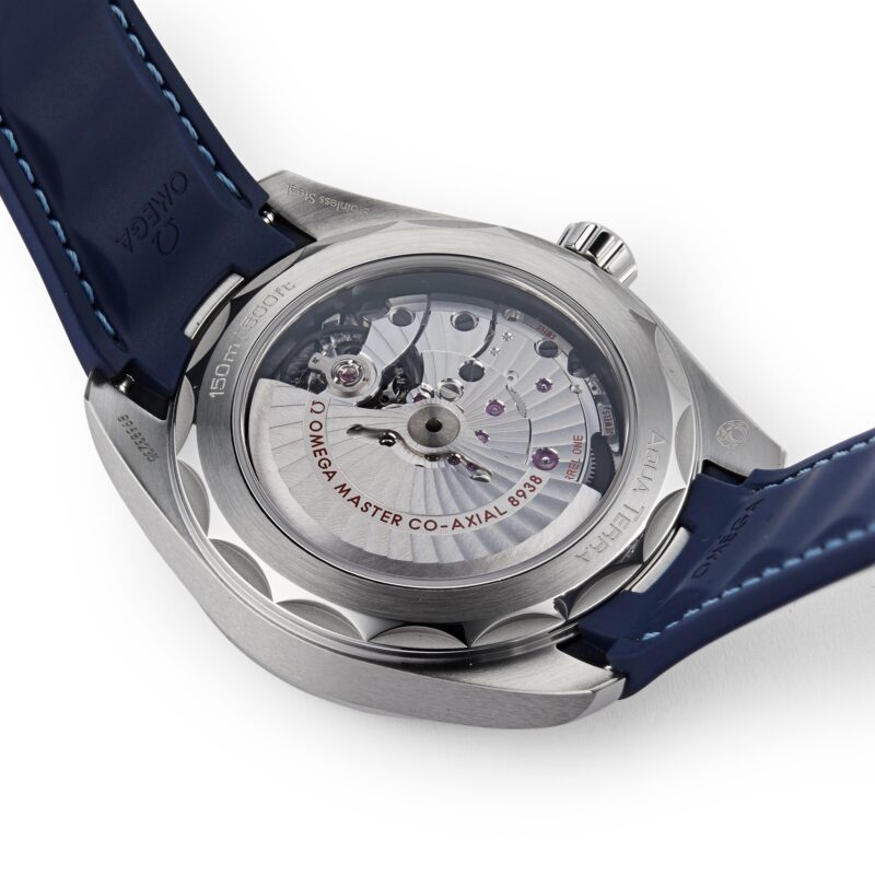 OMEGA AQUA TERRA 150M COAXIAL MASTER CHRONOMETER GMT WORLDTIMER 43MM O22012432203001 - Image 4