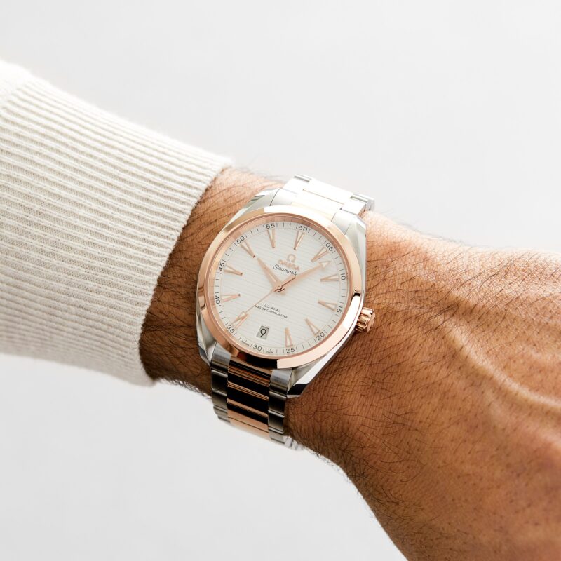 OMEGA AQUA TERRA 150M CO AXIAL MASTER CHRONOMETER 41MM MENS WATCH O22020412102001 - Image 2