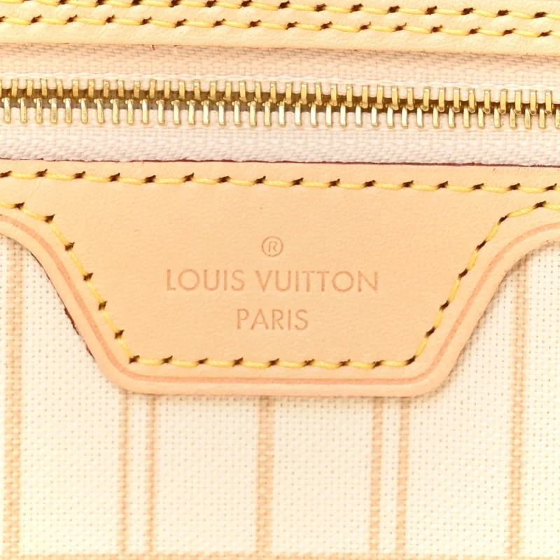 LOUIS VUITTON NEO NEVERFULL GM DAMIER AZUR CANVAS BEIGE INTERIOR - Image 2