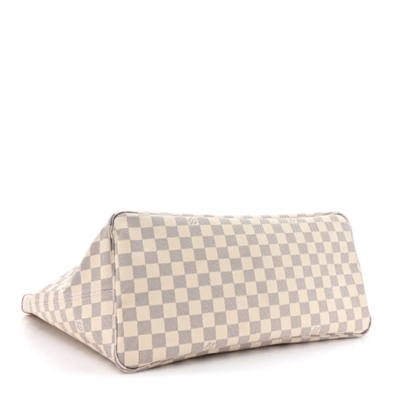 LOUIS VUITTON NEO NEVERFULL GM DAMIER AZUR CANVAS BEIGE INTERIOR - Image 6
