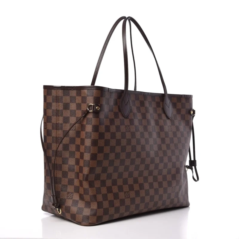LOUIS VUITTON NEO NEVERFULL GM DAMIER EBENE CANVAS CHERRY INTERIOR - Image 3