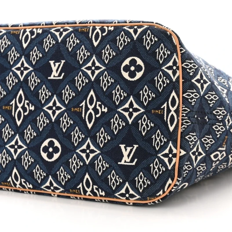 LOUIS VUITTON NEVERFULL MM BLUE JACQUARD SINCE 1854 - Image 4